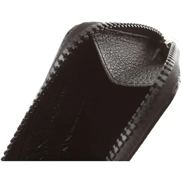 Armani Exchange- Men’s Zip Around Cardholder Wallet- NWOT - Picture 3 of 4